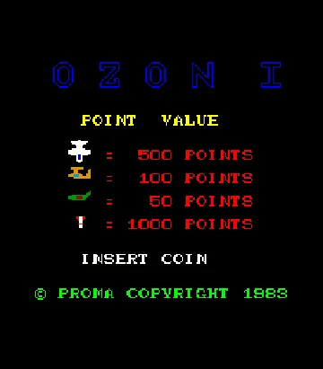 Ozon I screen shot title